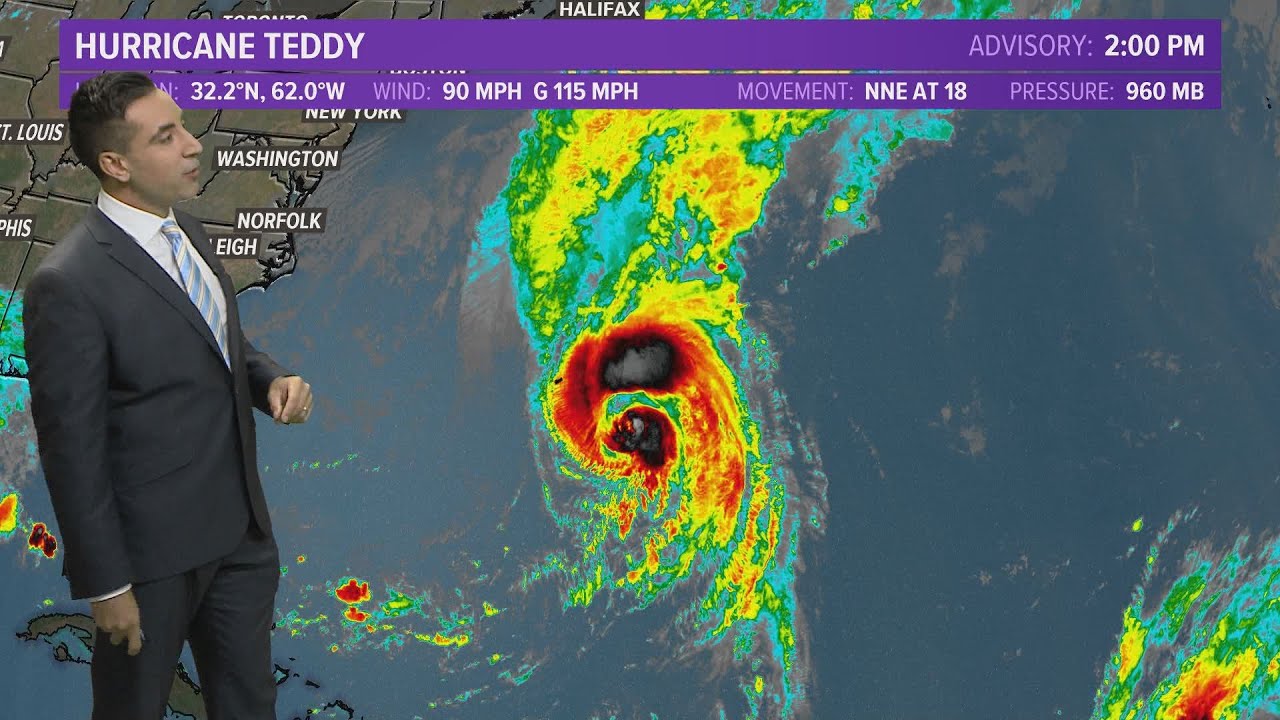Tropics Update: Hurricane Teddy and Tropical Storm Beta