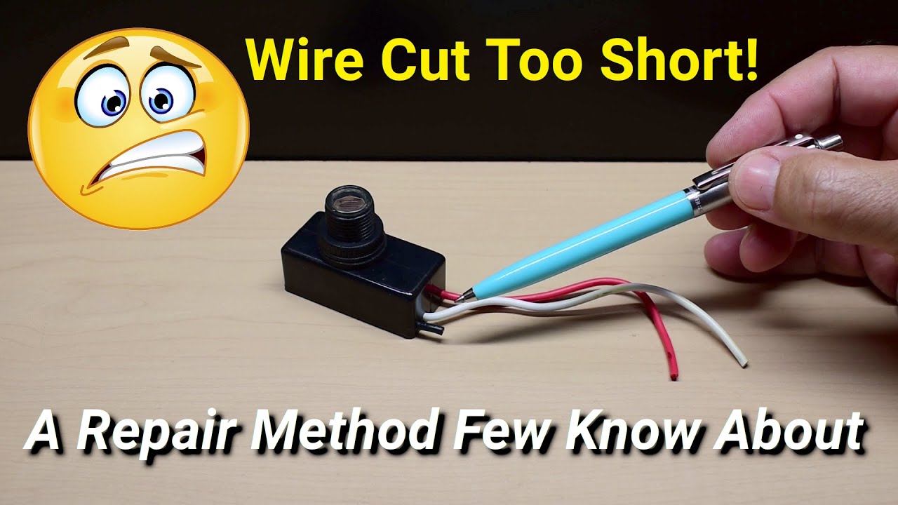 How To Repair Splice Or Tap Into Stranded Copper Electrical Wires!