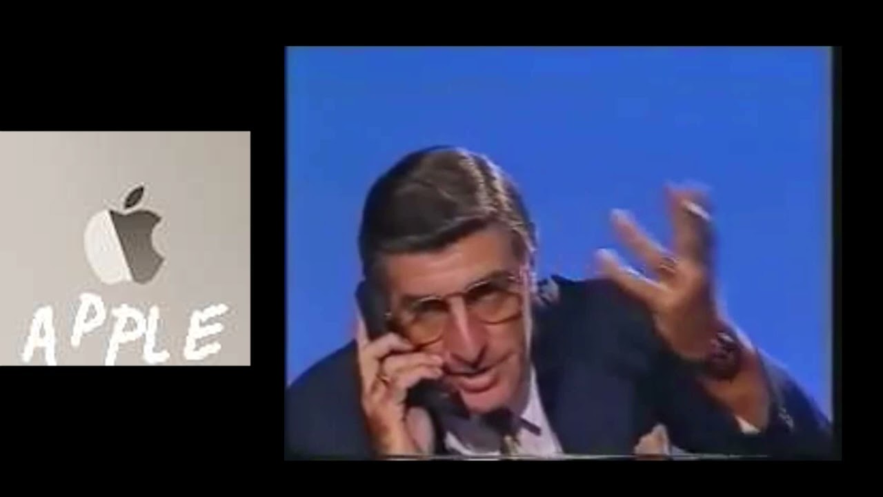 Scherzo telefonico Mosconi vs apple, Un cordiale buongiorno