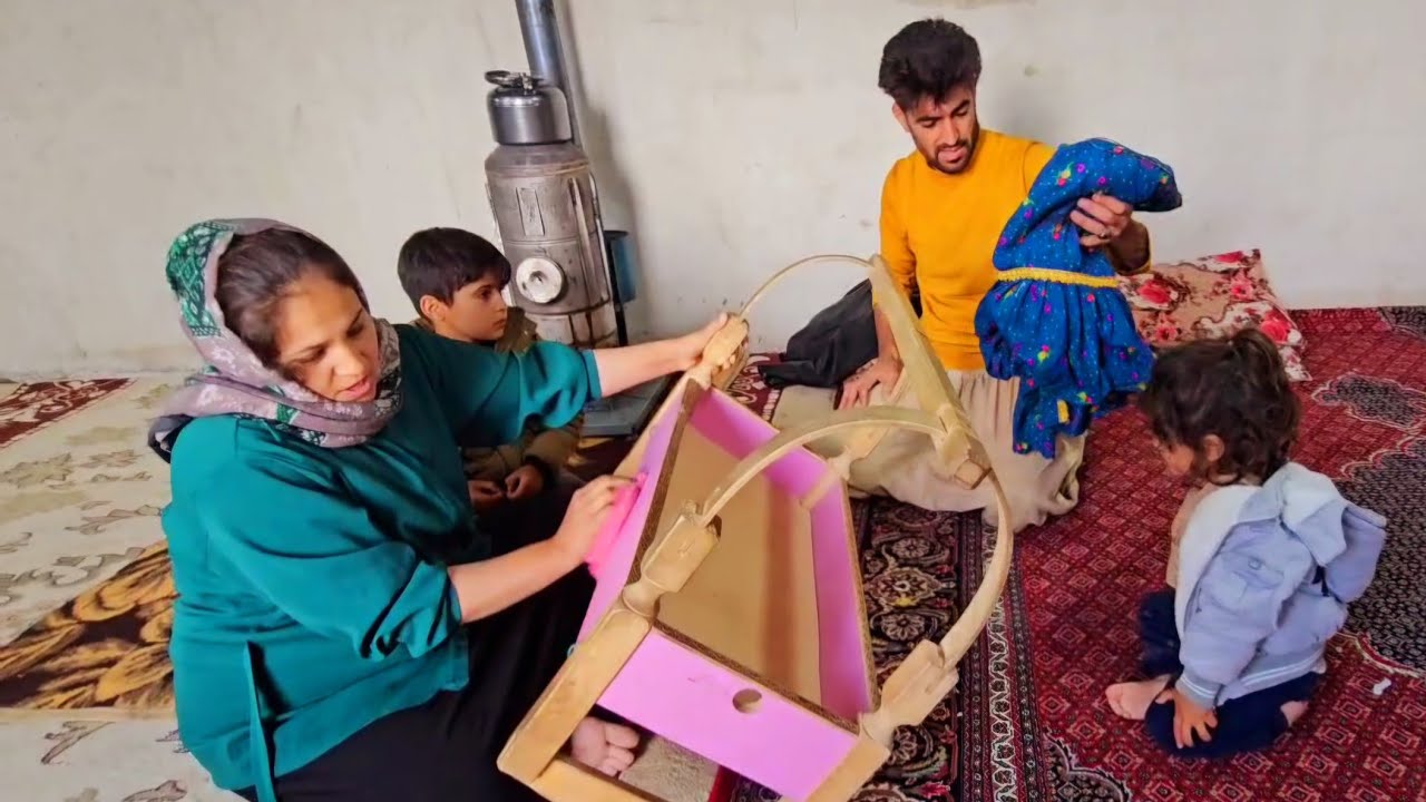 A documentary about Rahleh and Sajjad's journey from the village to the city and their dream 🍼🤱🫄🏩🏠🧿🫄