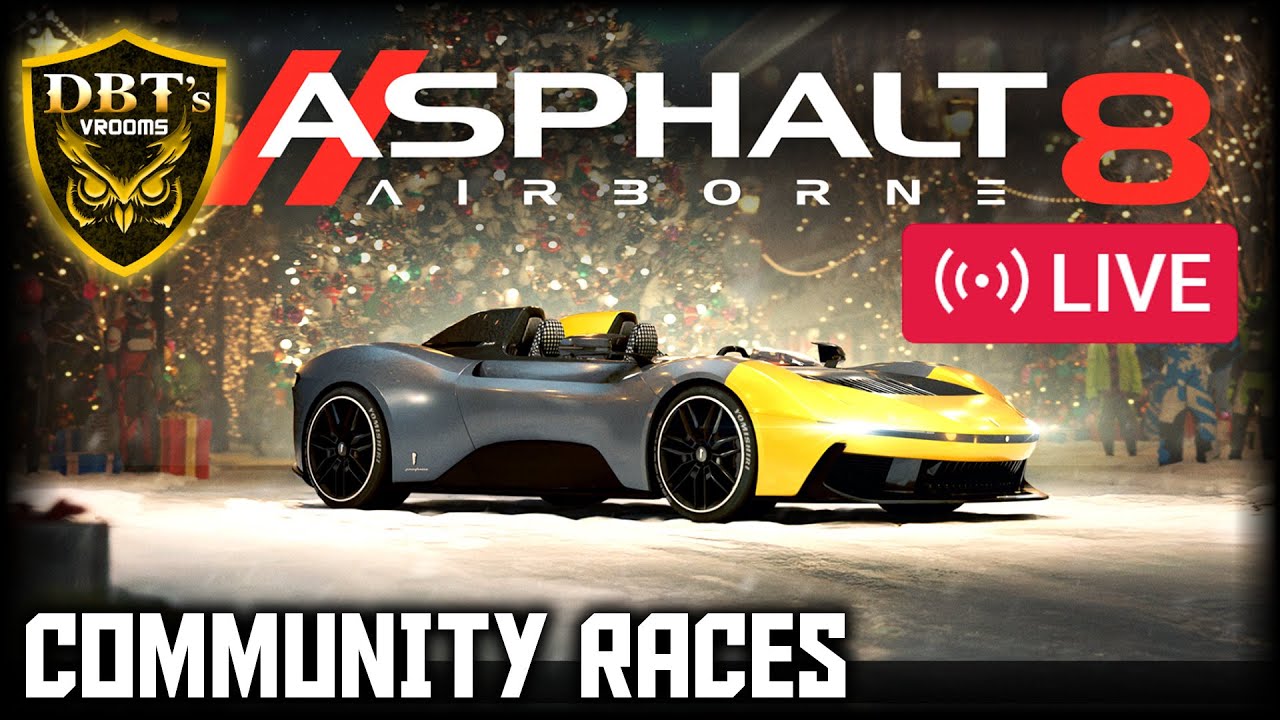 🔴 Racing With the Community!! Asphalt 8 Vroomtiplayer