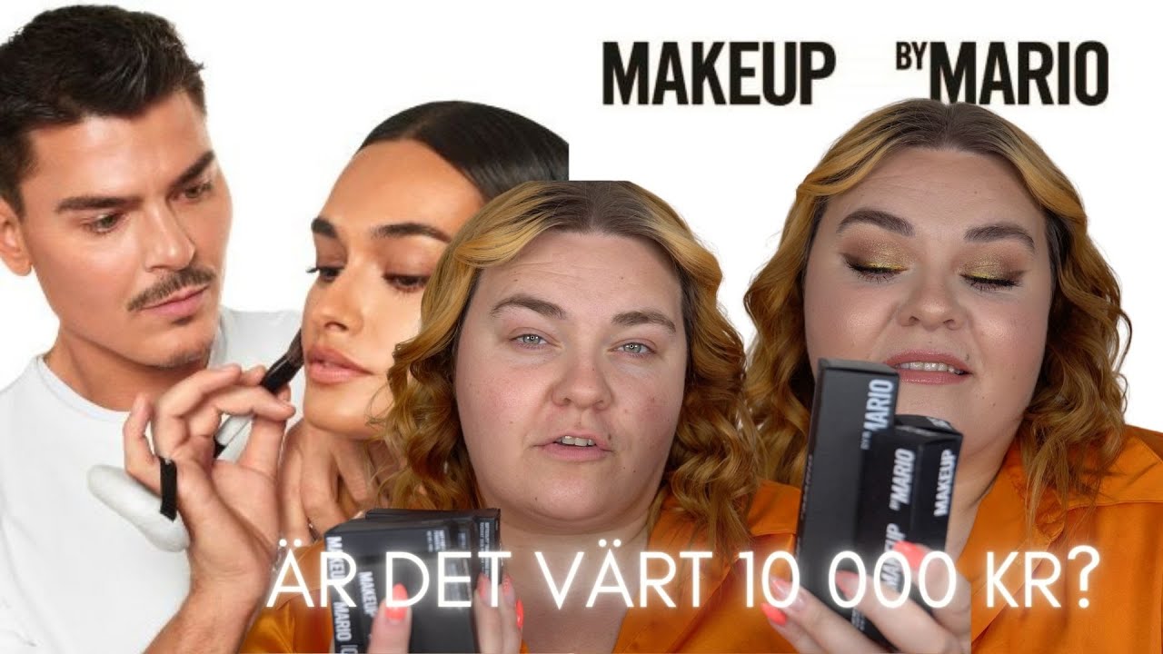 JAG KÖPTE ALLT SMINK FRÅN MAKEUP BY MARIO (hejdå 10 000 kr 😭)