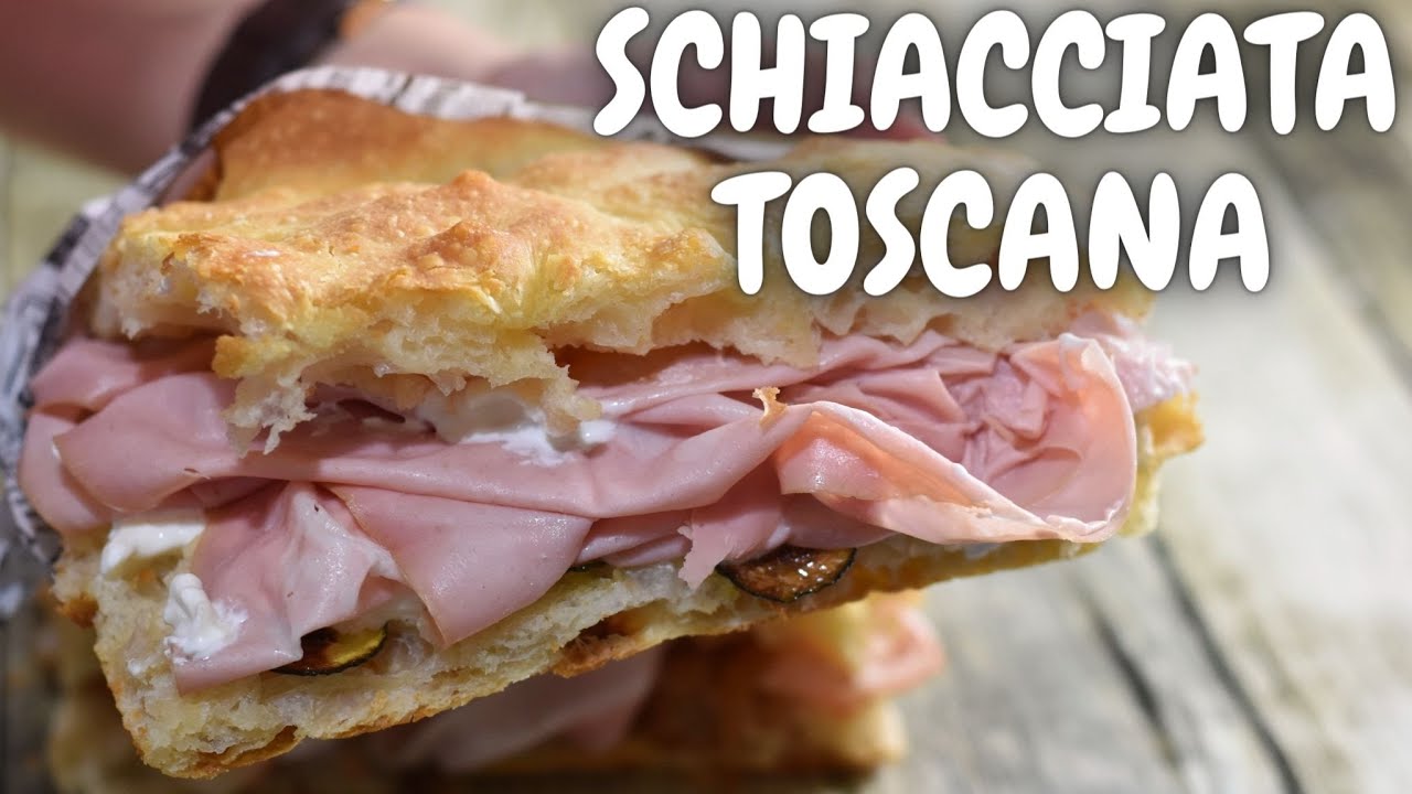 Schiacciata toscana - come all'Antico Vinaio