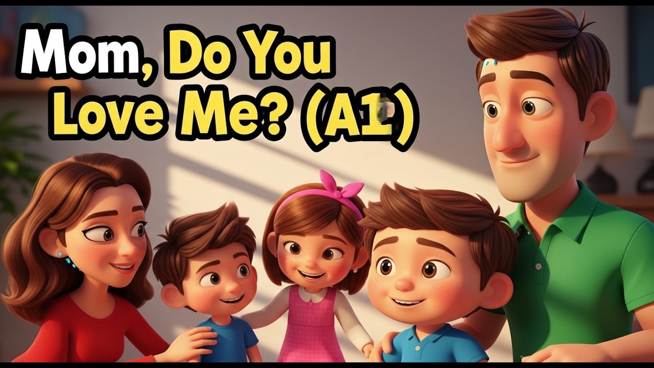 Mom, Do You Love Me? ❤️ | Easy English Listening Practice (A1 Level)
