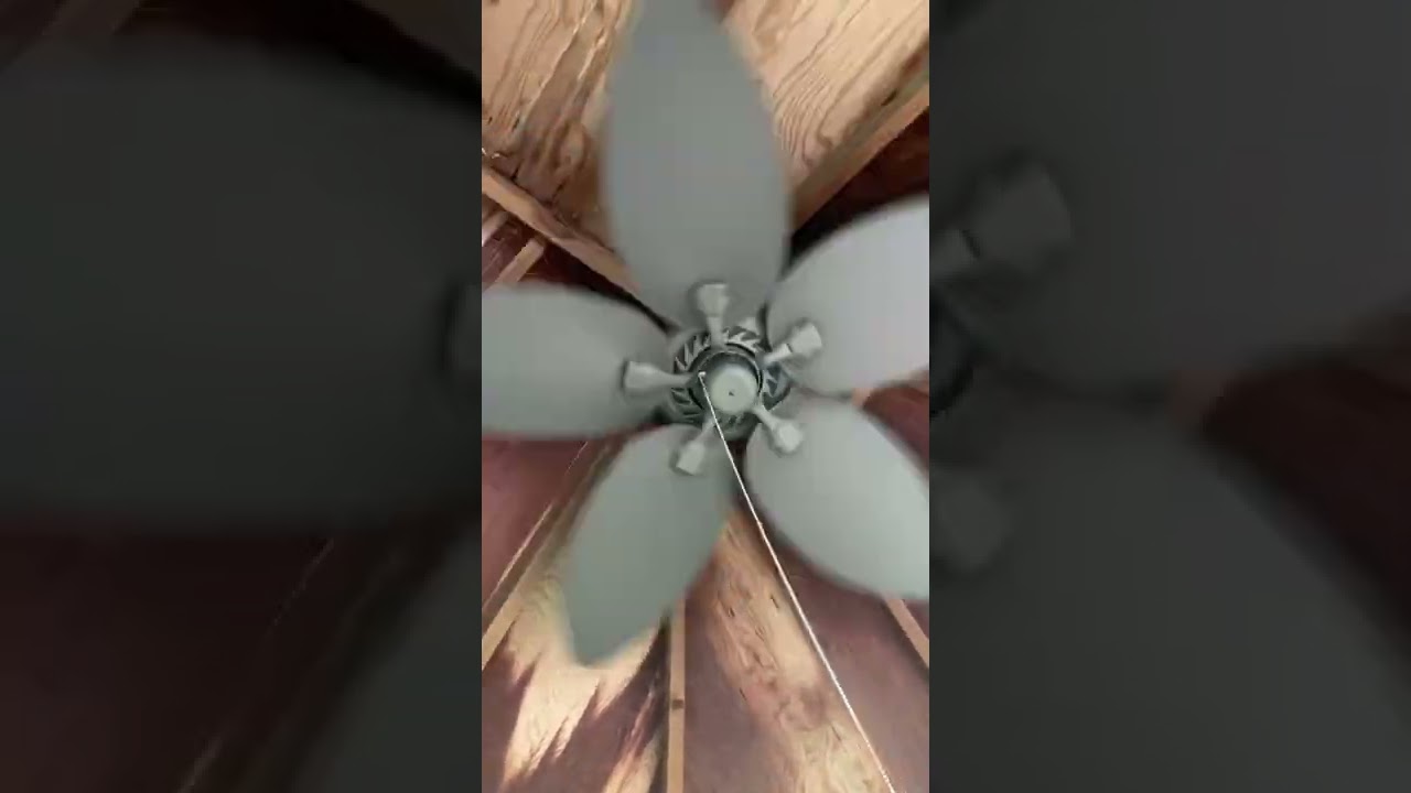 Honeywell Palm Island ceiling fan (quick demonstration)