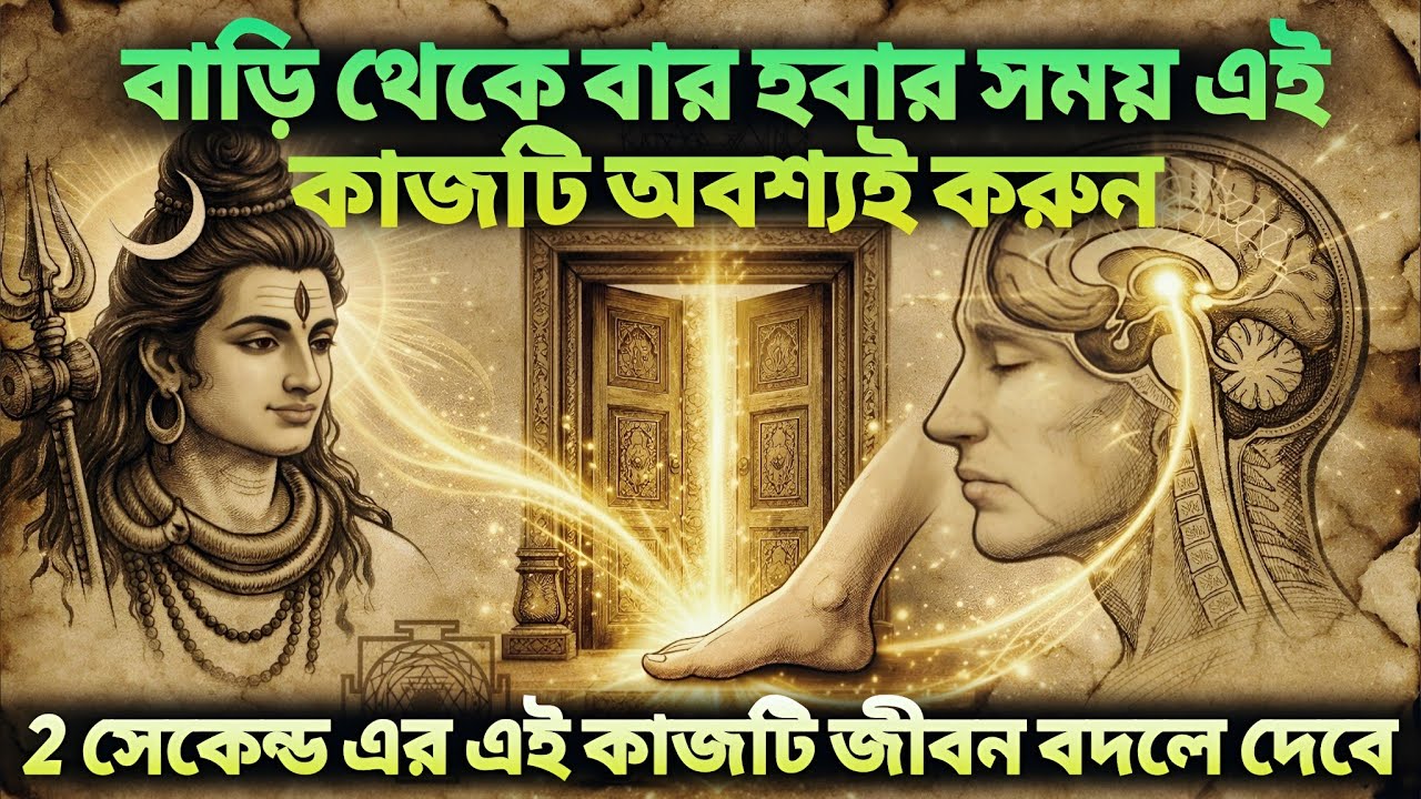 বাড়ি থেকে বার হবার সময় এই ভুলটি কখনোই করবেন না | মাত্র ২ সেকেন্ডের নিয়ম! জানুন আসল বাস্তু রহস্য