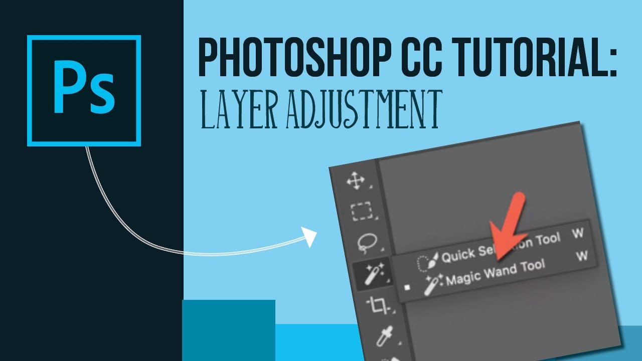 Adobe Photoshop CC: Layer Adjustments and Background Removal