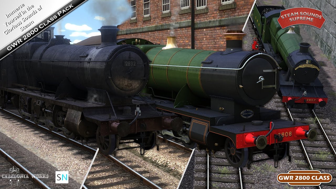 GWR 2800 Pack for Train Simulator | GWR Brute Force on KWVR