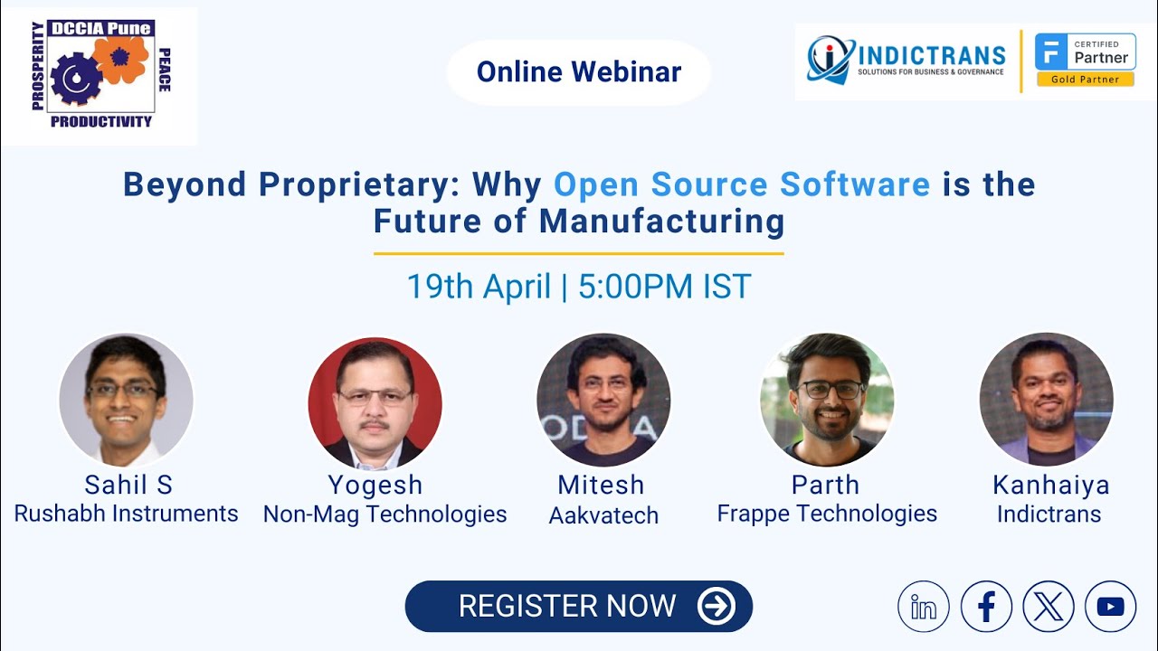 Webinar | Beyond Proprietary: Why Open Source Software is the Future of Manufacturing