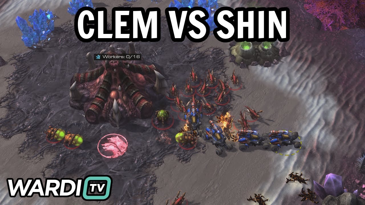 Clem vs SHIN (TvZ) - WardiTV Mondays 36 [StarCraft 2]