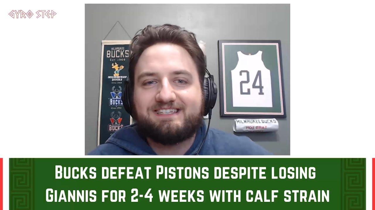 Giannis trade and injury news plus positive Pistons win!