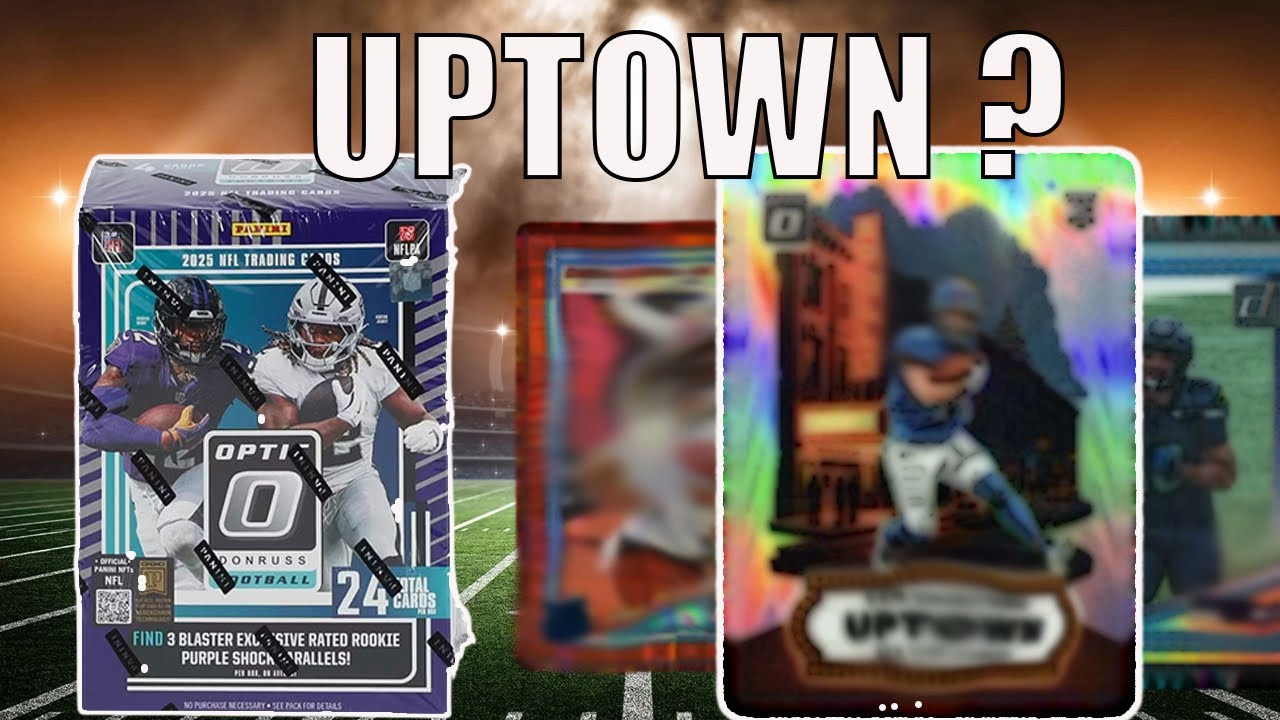 🔥 UPTOWN PULL?! 2025 Donruss Optic Blaster Opening – Did We Hit Big?!