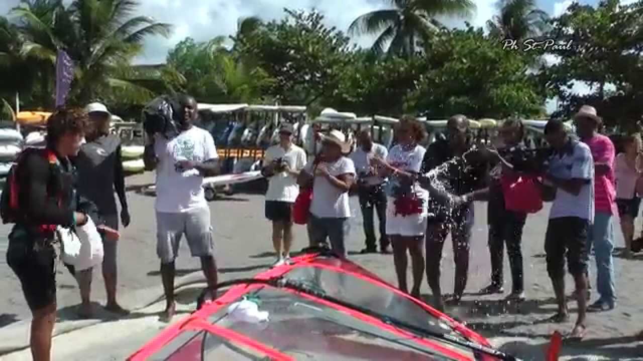 Tour de Martinique Non-Stop en Planche à Voile: Marcos GUEDEZ