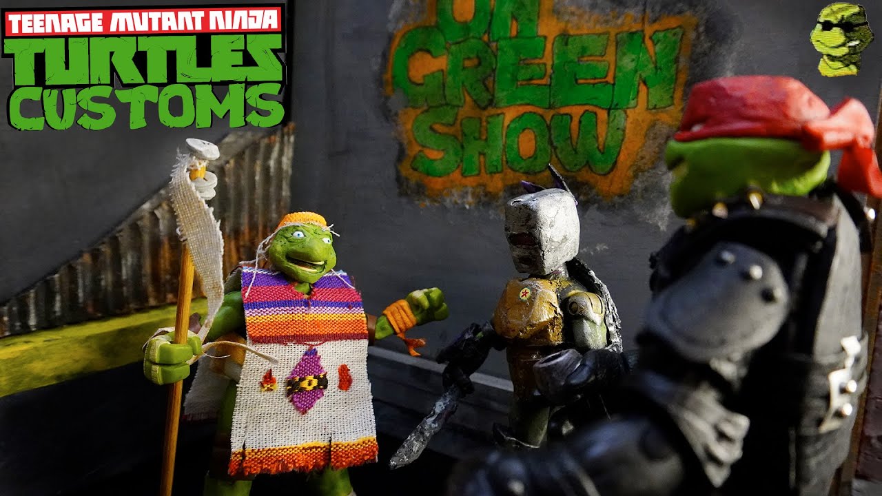 Making Mikey from Mutant Apocalypse - TMNT Customs