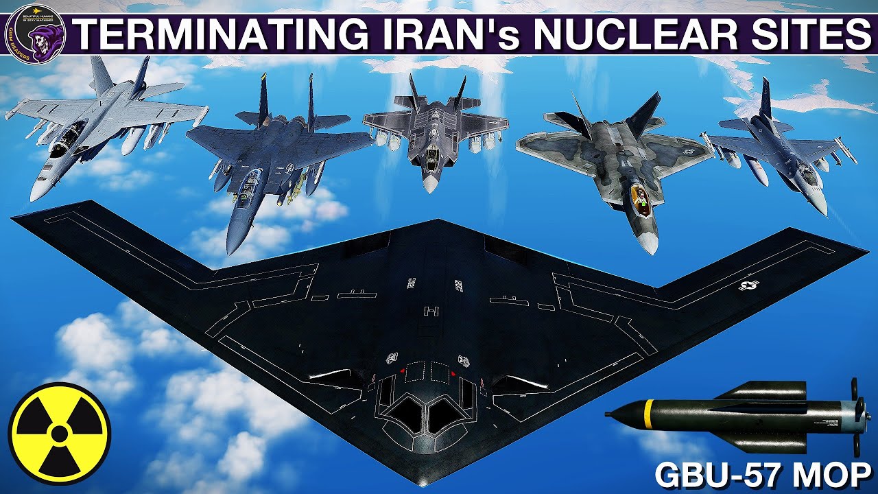 Operation Midnight Hammer: Enormous US Strike On Iran's Nuclear Sites | DCS