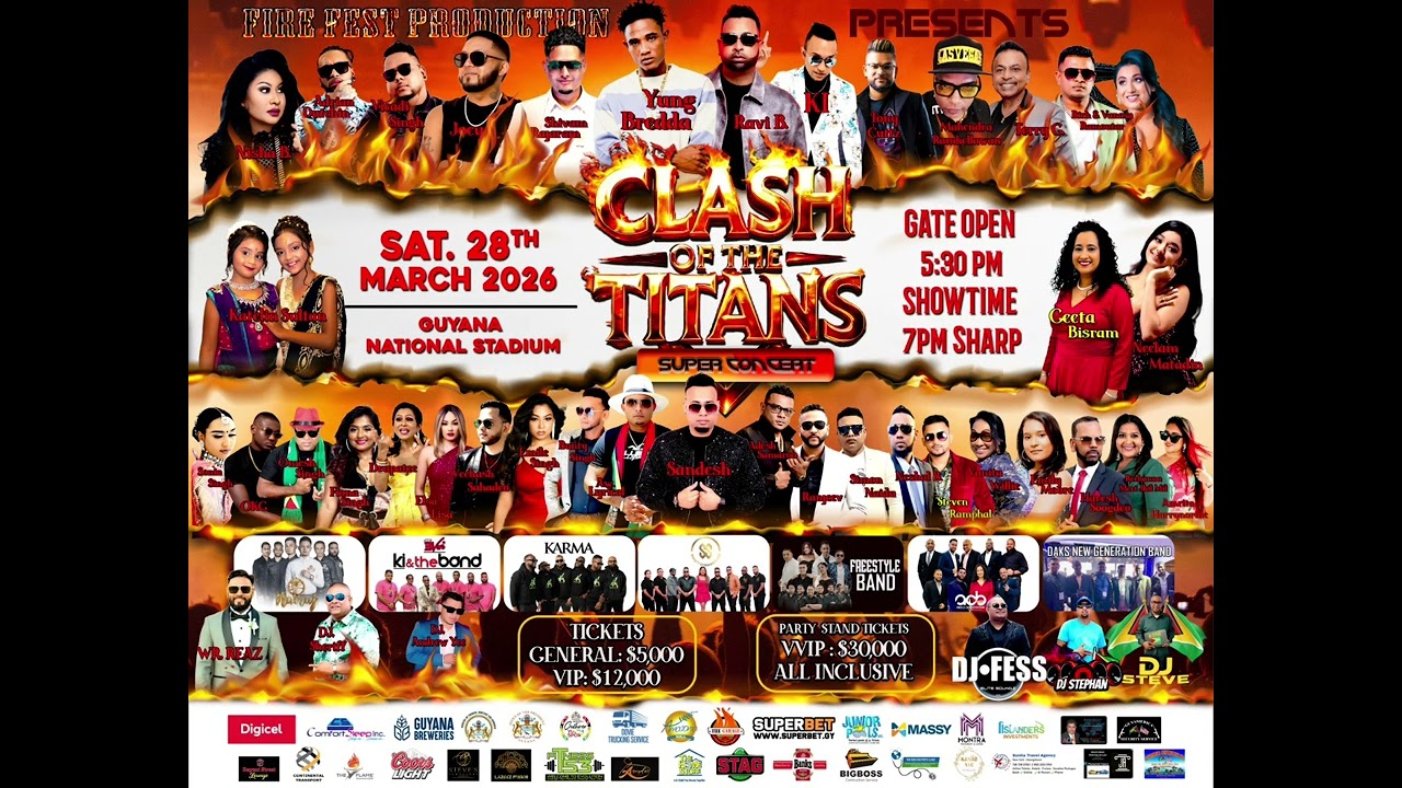 CLASH OF THE TITAN 2026 CHUTNEY X Dj Andrew Yee X Chine Assassin Sound