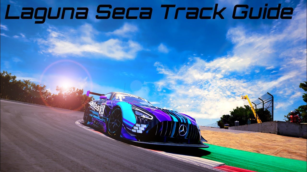 Assetto Corsa Competizione Laguna Seca Track Guide!