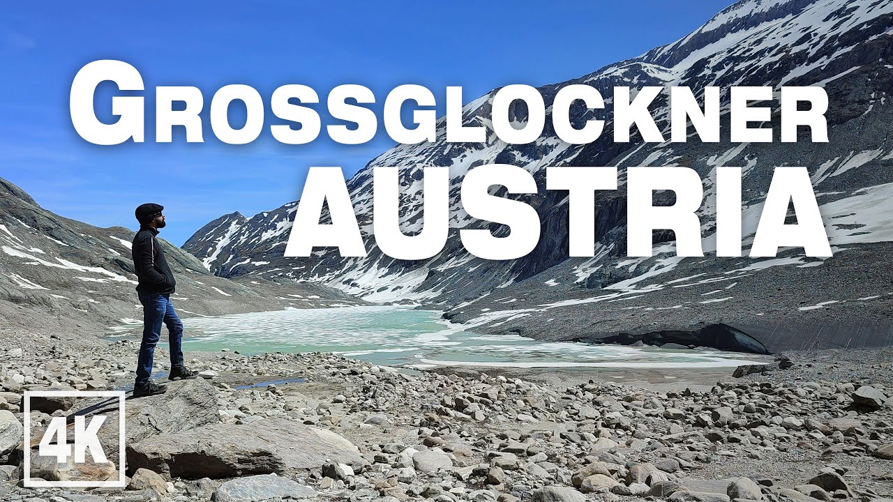 Grossglockner Melting Glacier AUSTRIA • Real Time Virtual Walking Tour in 4K ASMR