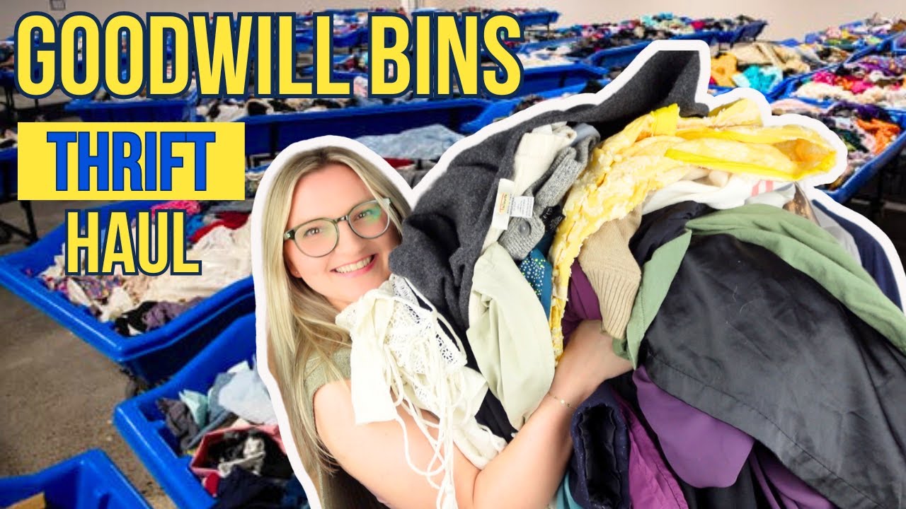 Turning Thrift Finds into Cash! Goodwill Bins Reseller Haul