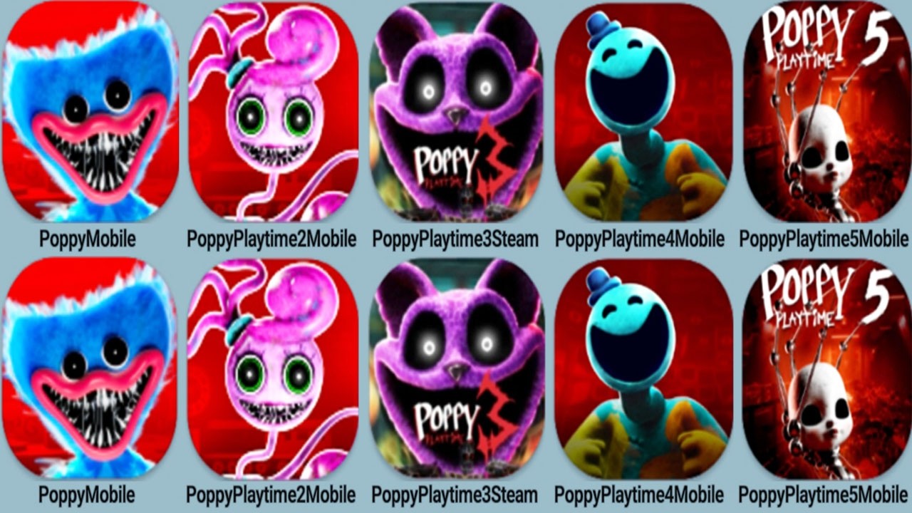 Poppy Playtime Mobile Chapter 1, 2, 3, 4, 5 | Poppy Playtime 5 Mobile Update 0.0.5