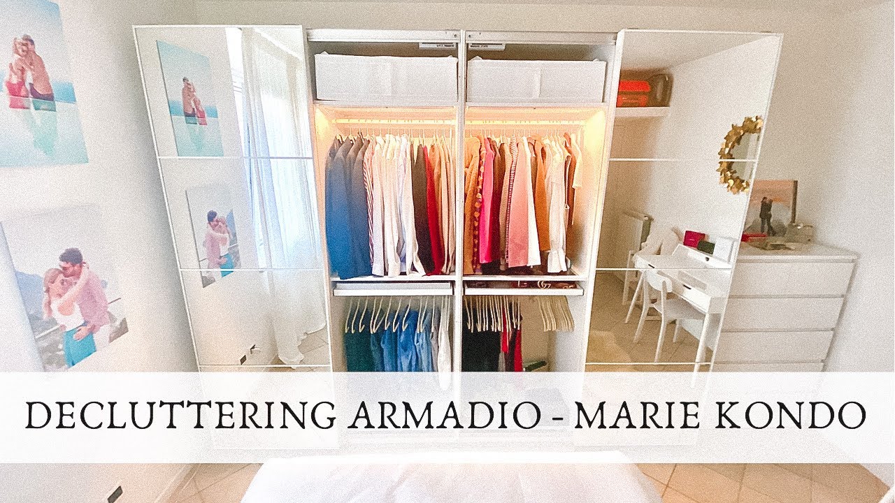 DECLUTTERING ARMADIO IKEA | METODO MARIE KONDO