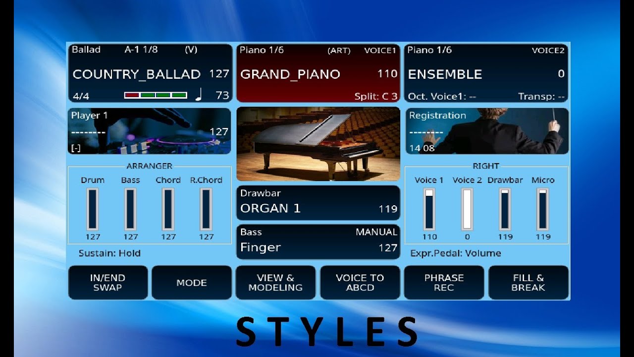 EVENT TUTORIAL 5   Selecting Styles and part of Modeling