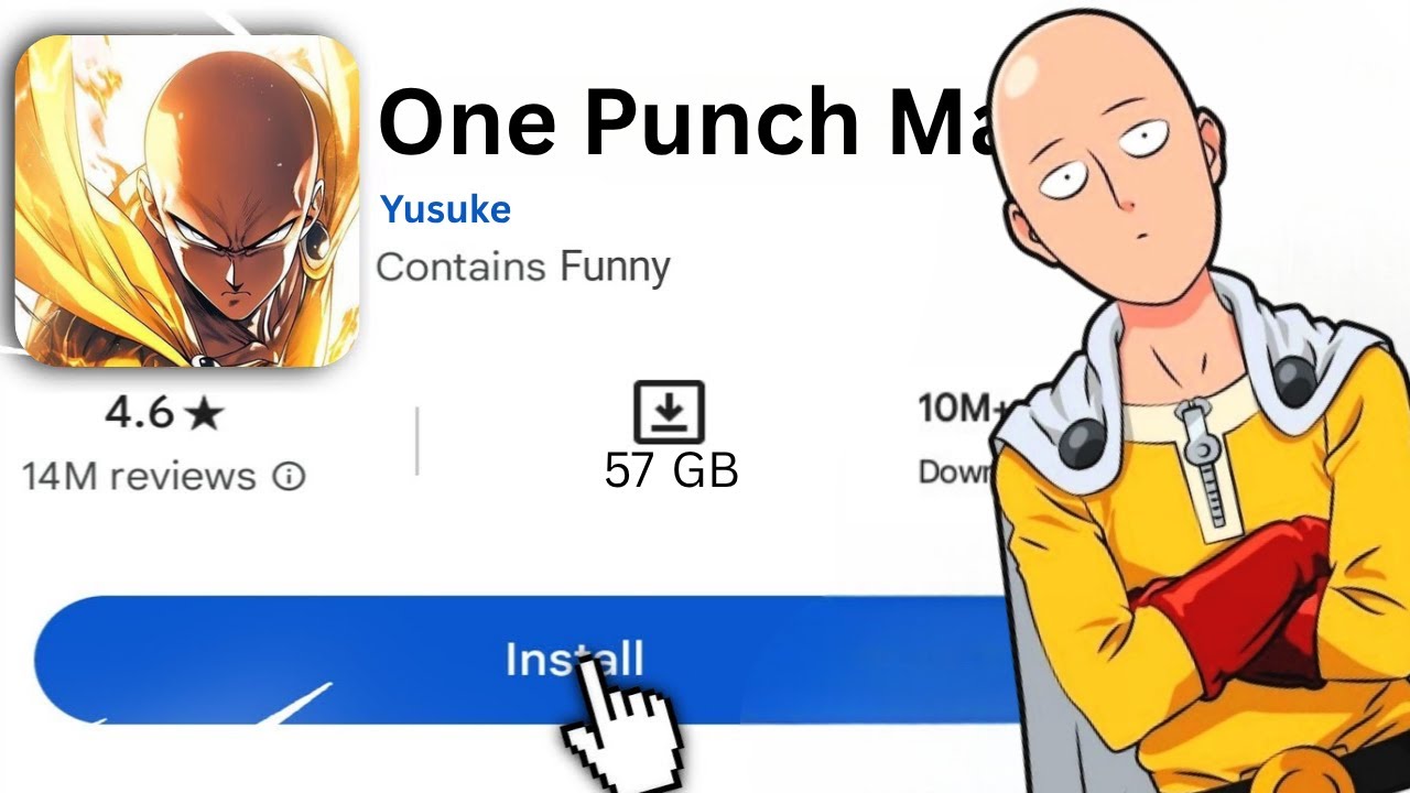 I Played The BEST One Punch Man Game EVER |  One Punch Man | One frame man