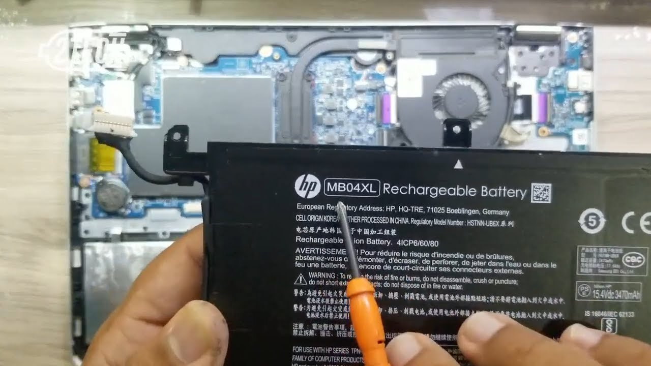👉Open HP ENVY X360 M6 CONVERTIBLE -Battery Replacement - m6-aq103dx