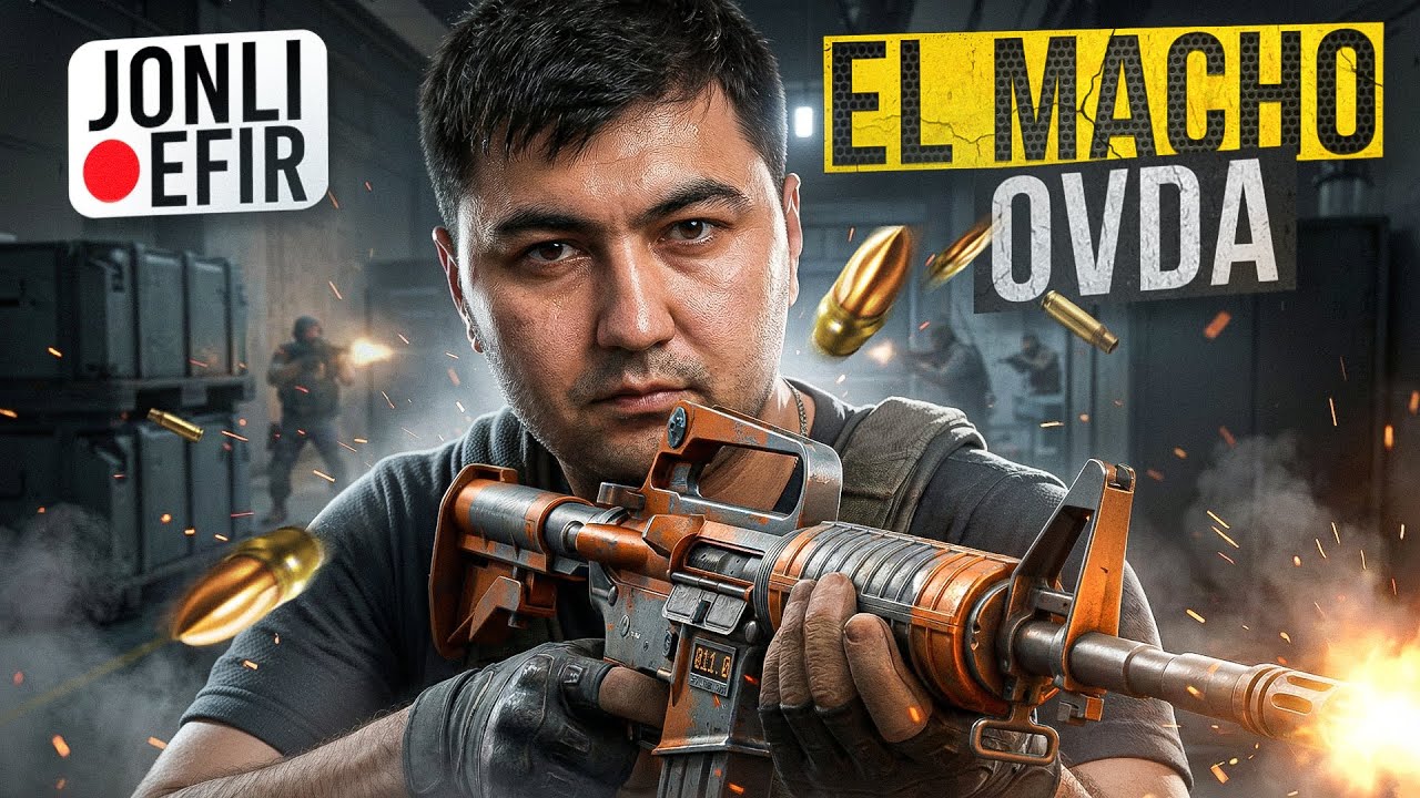 🔥 CS2: Olovli o'yin va taktika | El Macho Ovda!