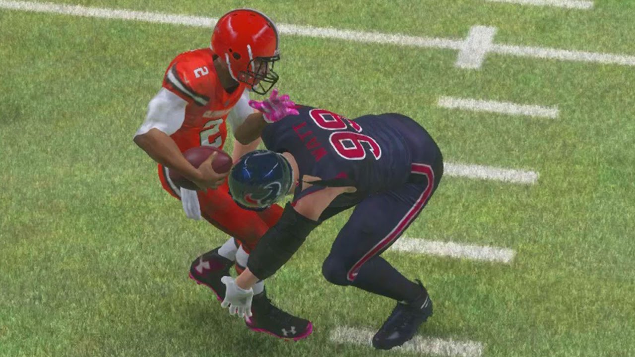 Madden 17 Career Mode QB S2 Ep 26 - JJ WATT VS BEST OFFENSIVE LINE EVER