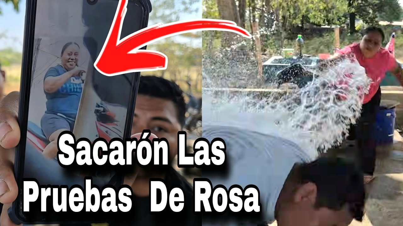 LAS pruebas Valen Mas Que Mil Palabras Asi Captarón A Rosa Con Ache Muy Feliz 🫢