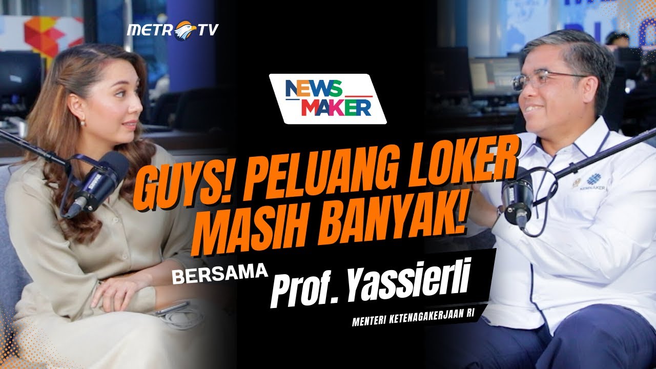 NEWSMAKER - Gen Z Susah Cari Kerja? Begini Penjelasan Menaker!