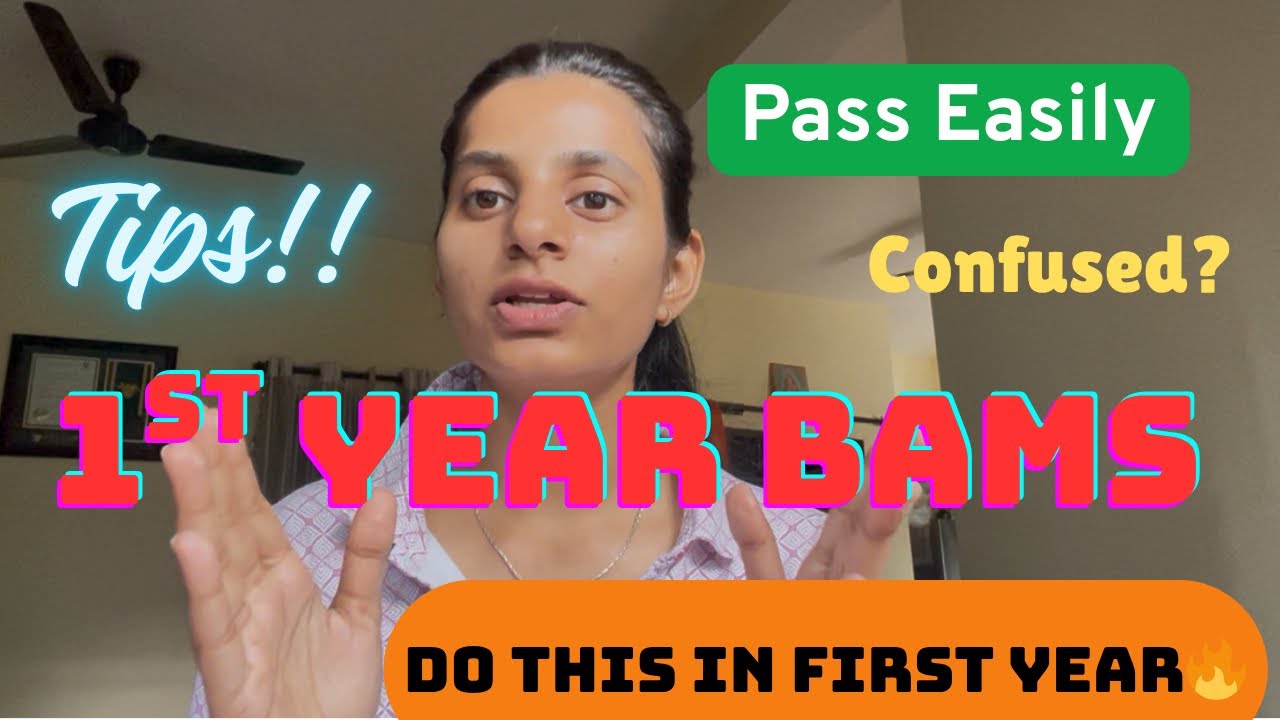 &ldquo;BAMS 1st Year Complete Guide 🔥 | Subjects, Tips & Study Plan&rdquo;|Struggling in BAMS 1st Prof? |