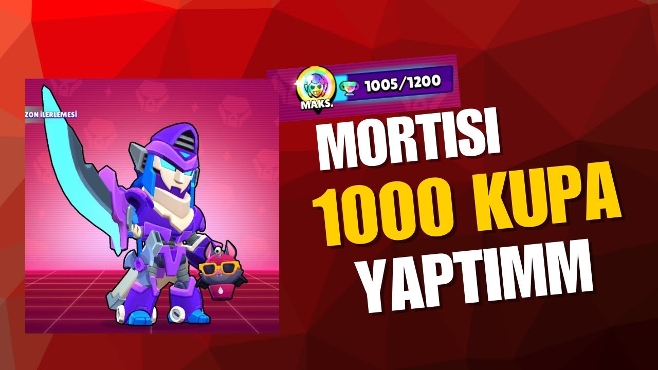 MORTİSİ 1000 KUPA YAPTIM! 