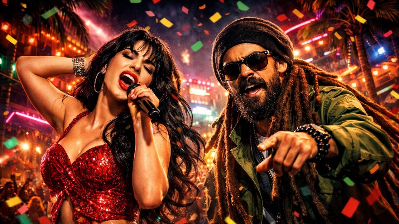 Selena Quintanilla &  Damian Marley - Smooth Cantina ❤ Roots Reggae Caribbean Soulful Pop Latin 2026
