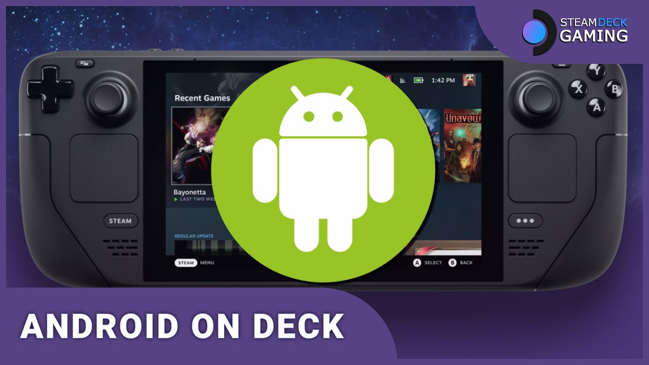 Как запустить Android в Steam Deck на Steam OS &mdash; GenyMotion