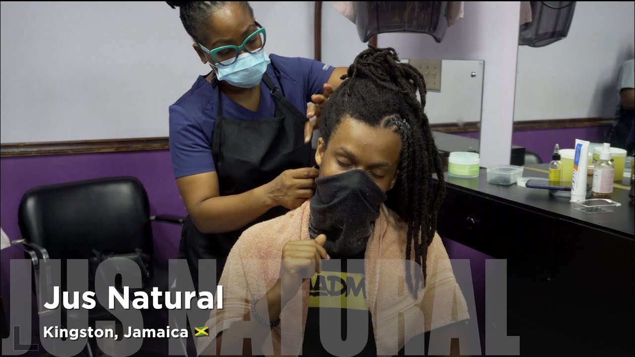 Washing my Dreadlocks in Kingston Jamaica