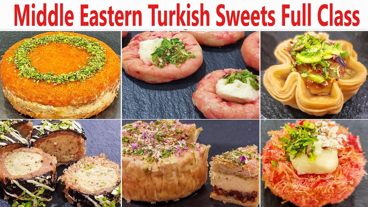 Middle Eastern Turkish Sweets | Manisha Bharani Kitchen | Diwali Special Recipes