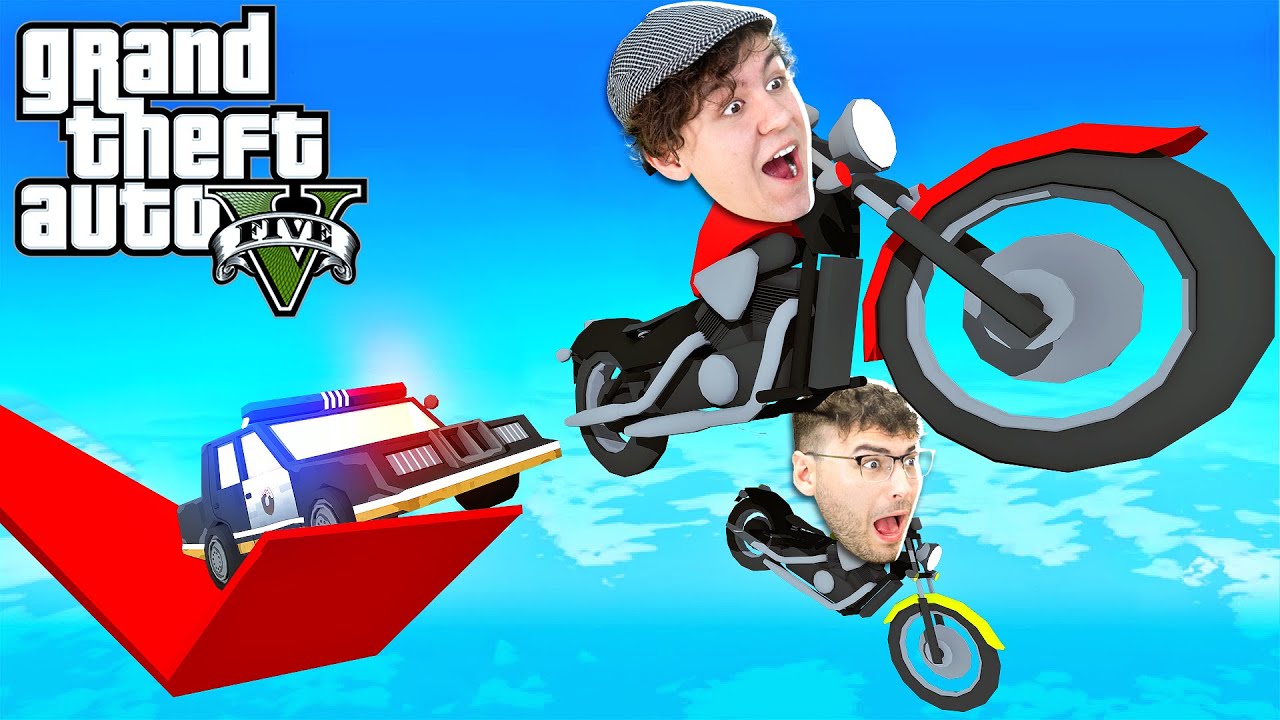 POLIZEI CRASHT unser RENNEN?! - GTA 5