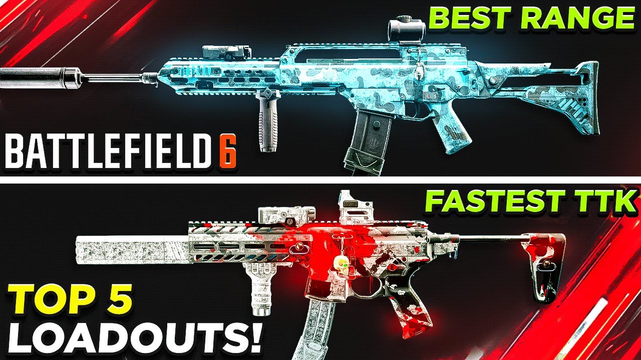 Battlefield 6: Топ-5 самых имбалансных мета-комплектов оружия, которые вам необходимы! (Мета-оруж...