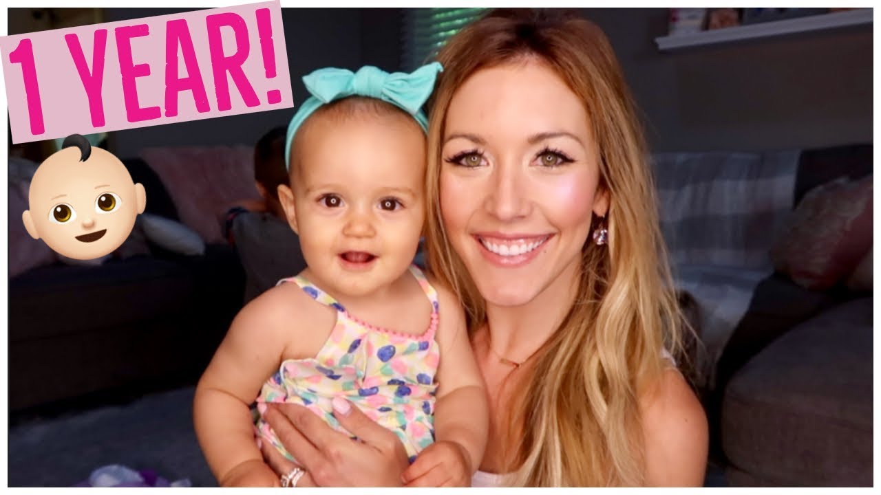 THIS WAS A TRAINWRECK 😂🚂👶🏻 | PRESLEY'S 1 YEAR BABY UPDATE Q+A...JUST A FEW DAYS LATE 😂