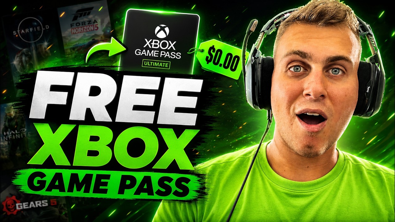 Xbox Game Pass Ultimate БЕСПЛАТНО за 4 минуты ✅ (Реально работает)