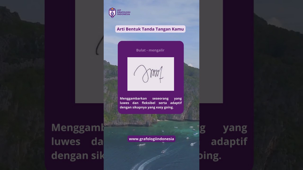 ARTI BENTUK TANDA TANGAN KAMU