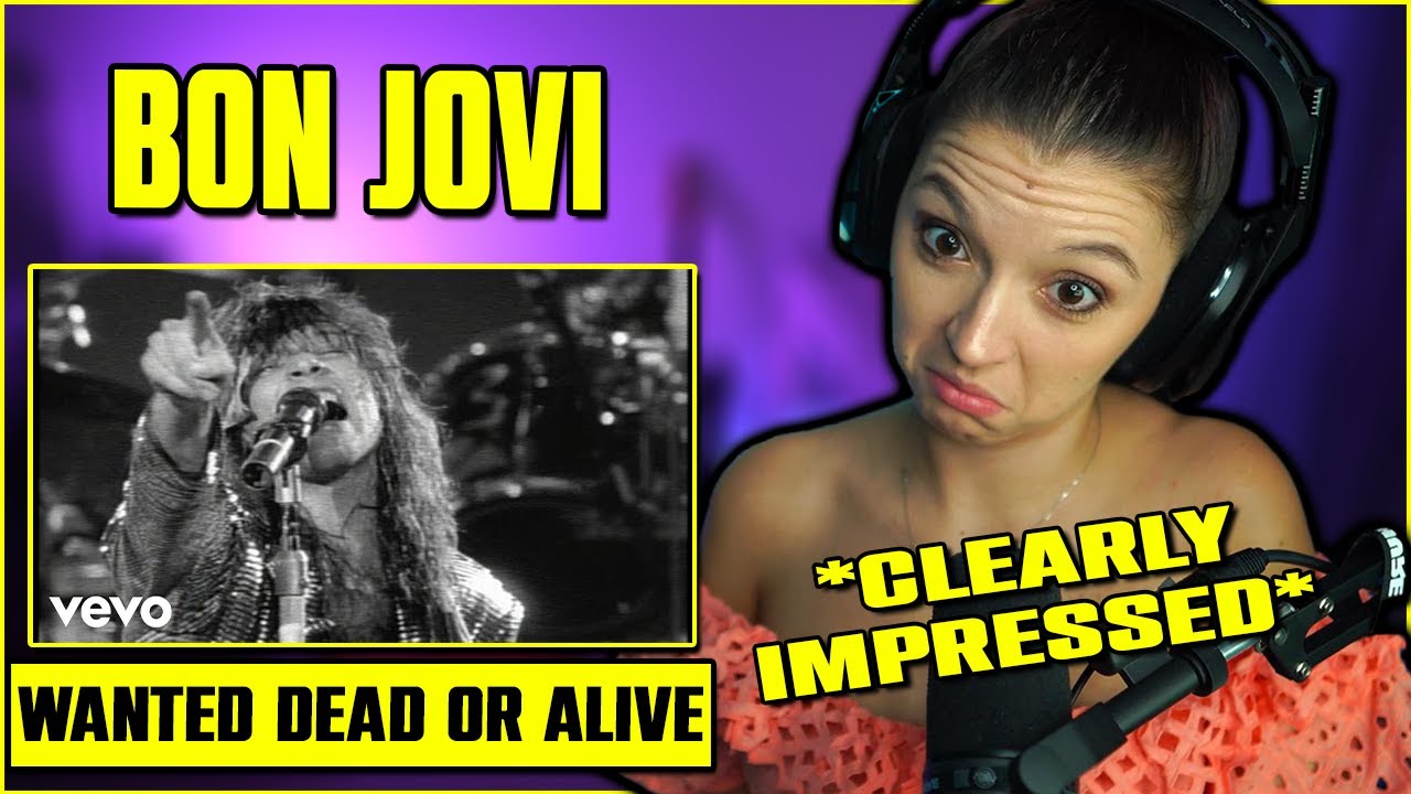 First Time Reaction to Bon Jovi - Wanted Dead Or Alive