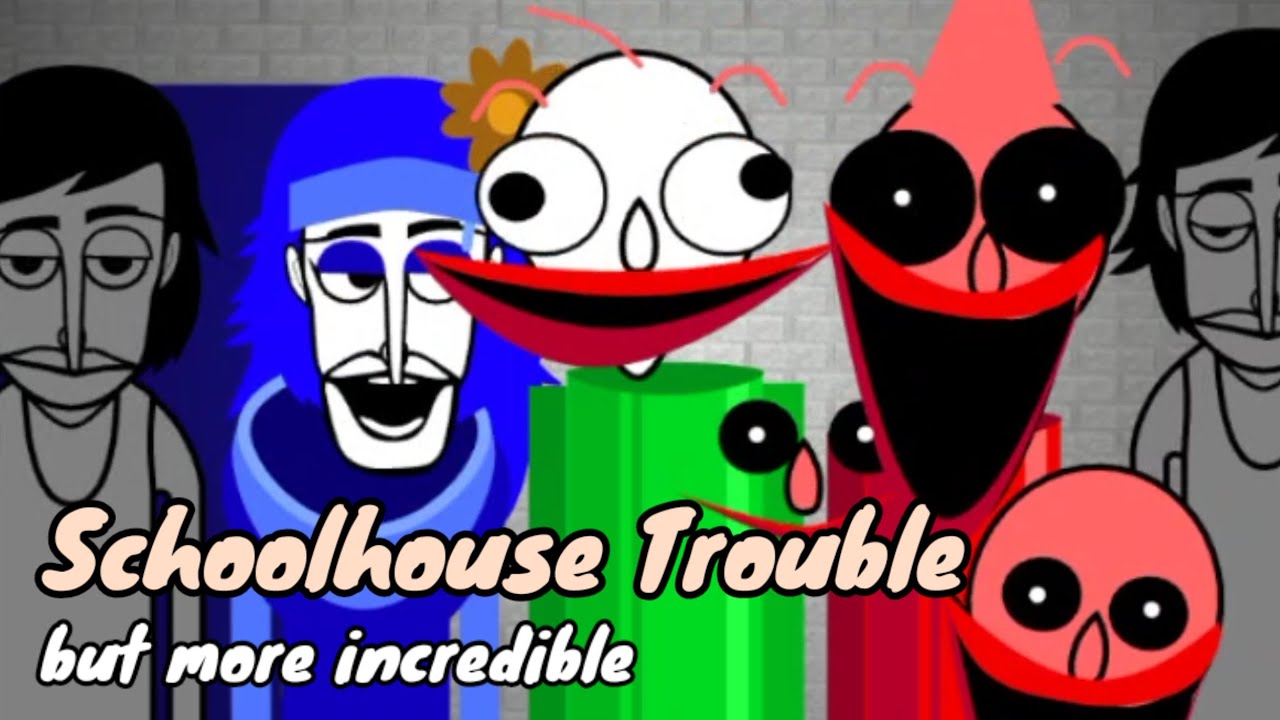 Incredibox Schoolhouse trouble But RALDI Baldi - incredible mod's