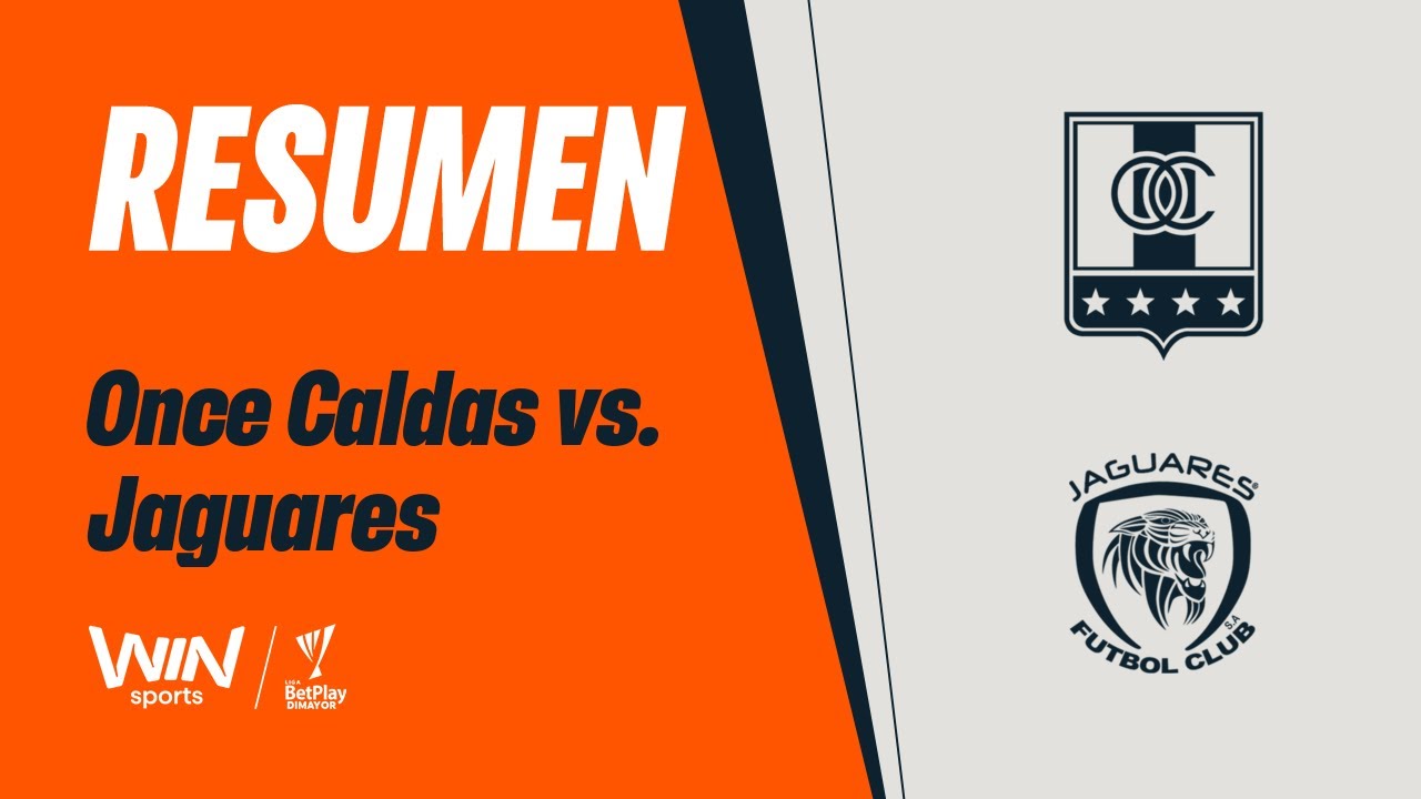 Once Caldas vs. Jaguares (resumen y goles) | Liga BetPlay Dimayor 2026-1 | Fecha 4