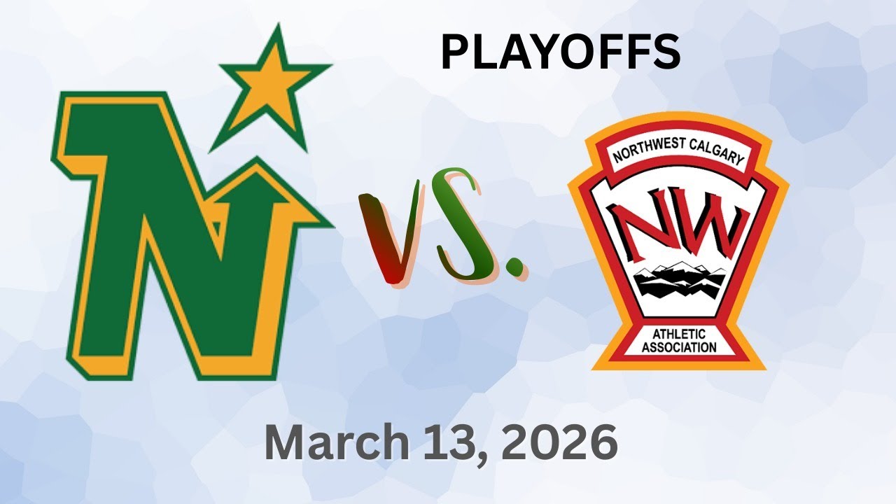 Playoffs - Game 1 - U13AAA Northstars Green vs. Flames Red