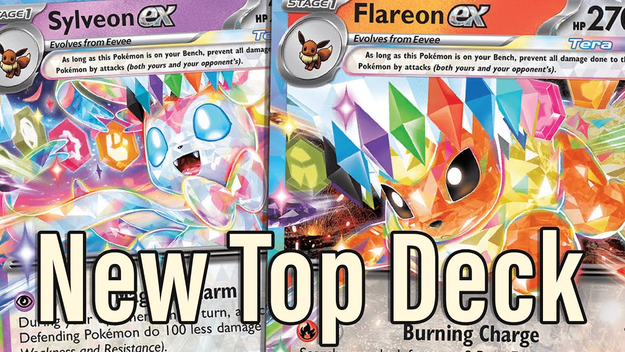 This Flareon Sylveon ex Deck is GOOD! | Journey Together Pokémon TCG