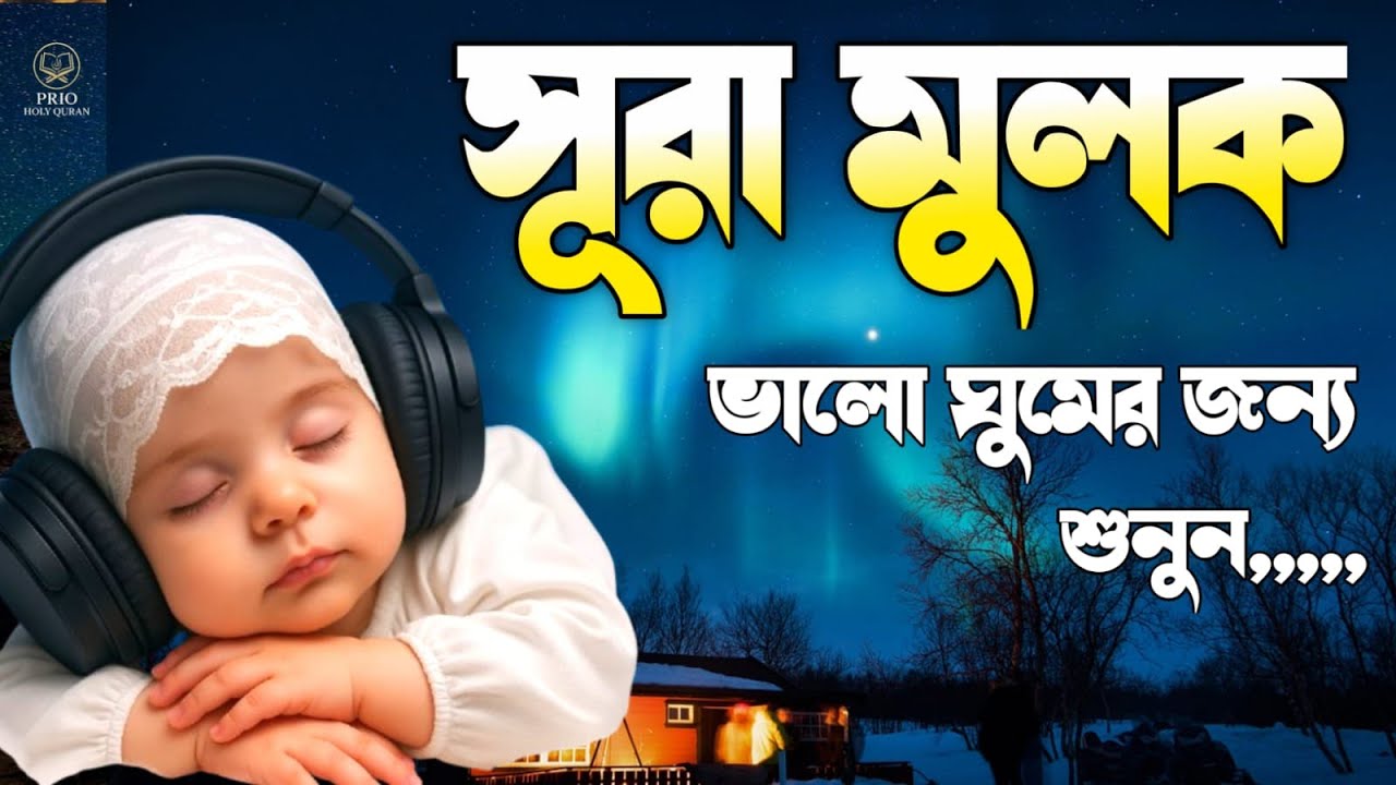 সুন্দর ঘুমের জন্য শুনুন সূরা মুলক তিলাওয়াত | Surah Al Mulk tilawat | quran recitation | Shamsul Haq
