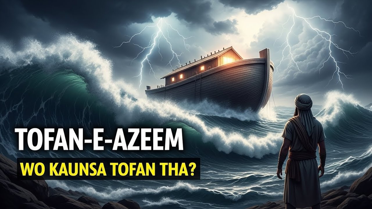 Hazrat Nuh (علیہ السلام) Aur Tofan-e-Azeem  Sabar Aur Allah Ka Hukm  #AmbiyaTV#HazratNuh#TofanEAzeem